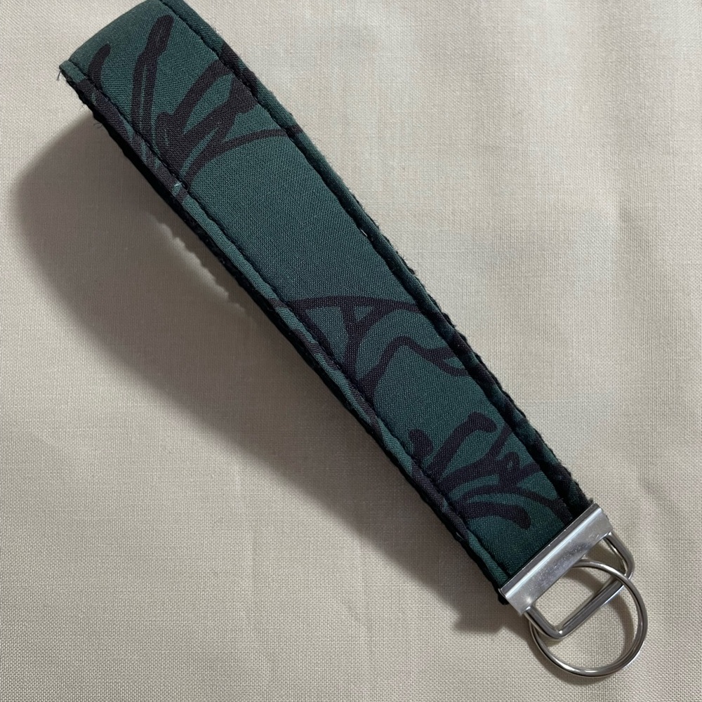 3 Repurposed Acacia Keychains